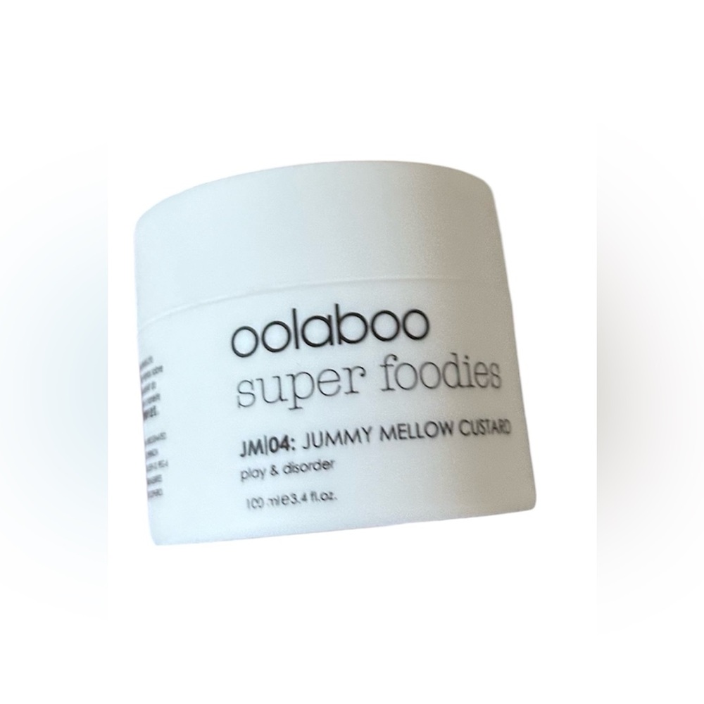 Brand new oolaboo hair super foodies jummy mellow custard!